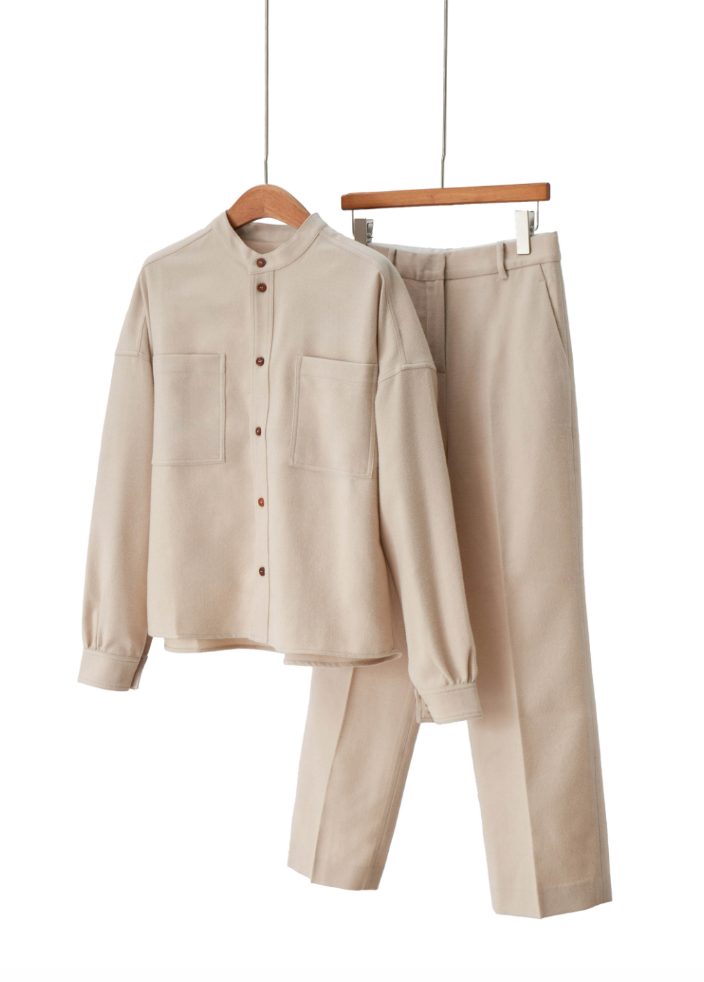 Women’s 100% Wool 2-Piece Suit Set