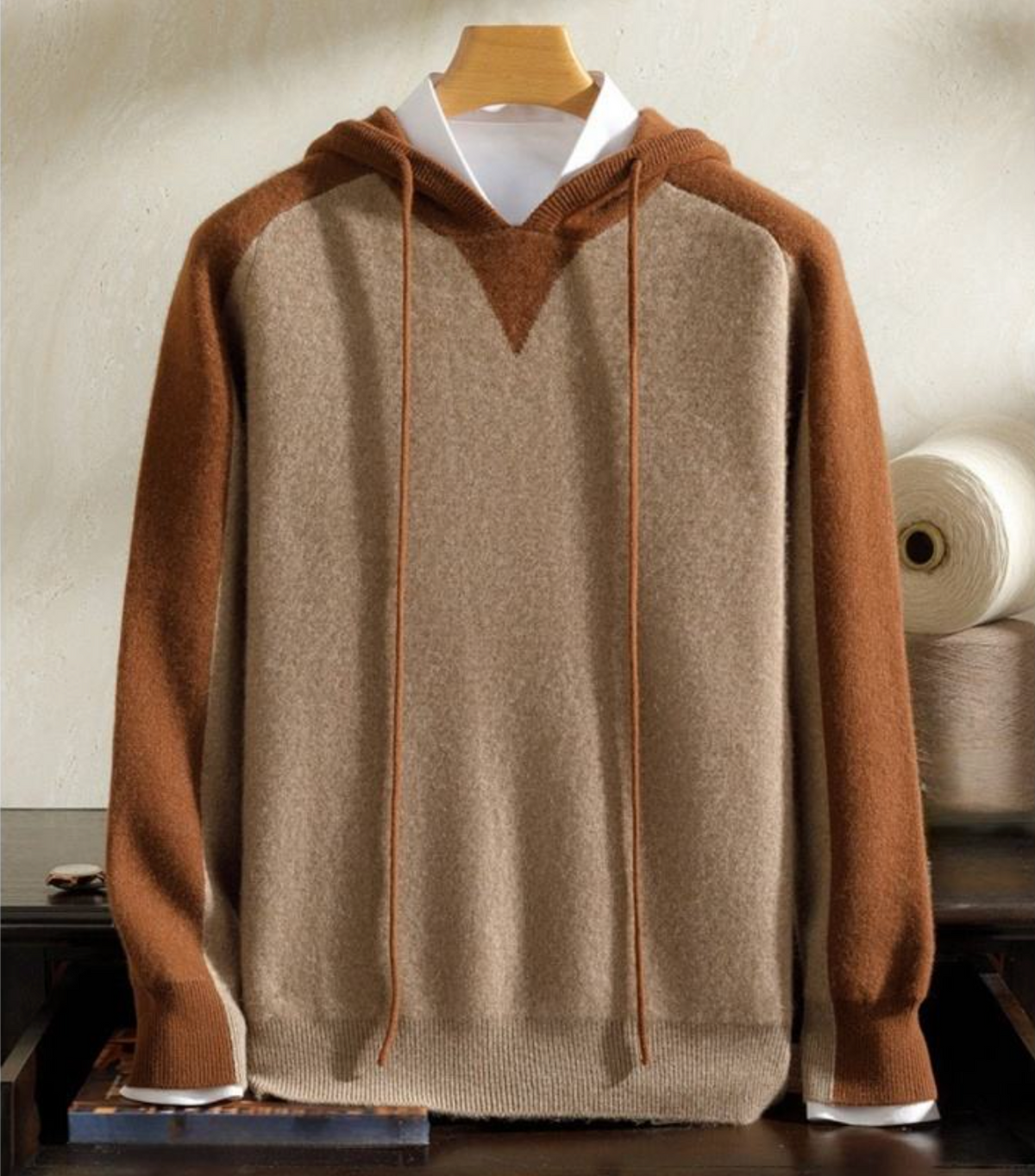 100% Pure Cashmere Men’s 2-Piece Tracksuit
