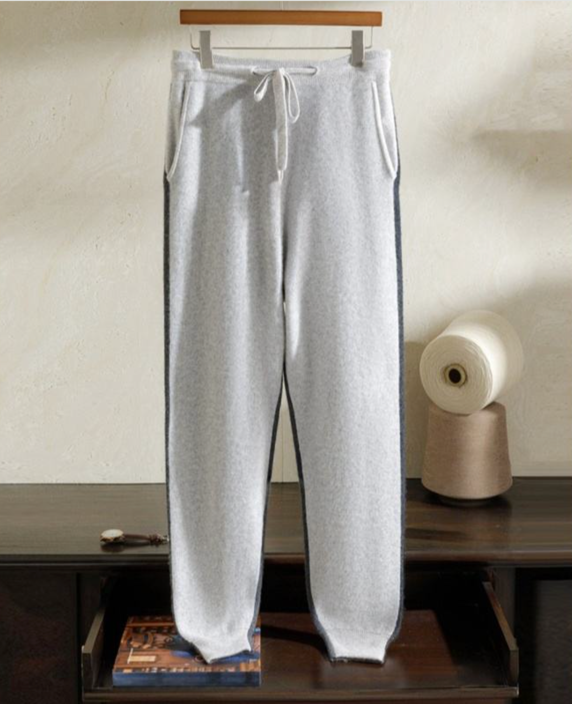 100% Pure Cashmere Men’s 2-Piece Tracksuit