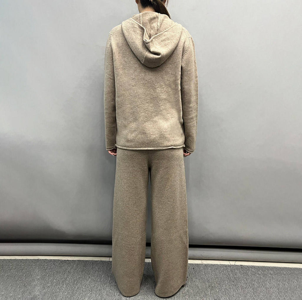 Women’s Oversized Cashmere Hoodie Set