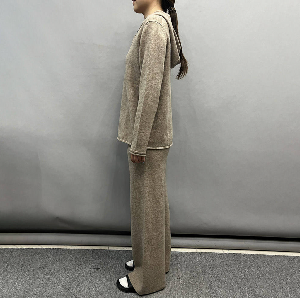 Women’s Oversized Cashmere Hoodie Set
